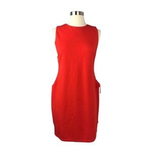 NWOT Endless Rose Orange Sleeveless Dress
